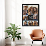 Create a Custom Photo Collage with 8 Photos Faux Canvas Print<br><div class="desc">Use your favourite photo or pictures to make a fun keepsake to share with friends.</div>