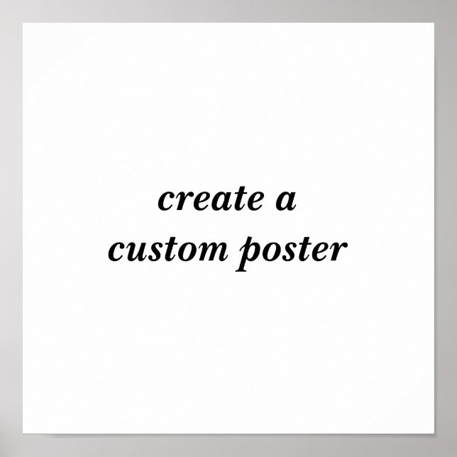 Create a custom poster (Front)