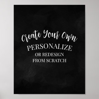 Create a Custom Poster