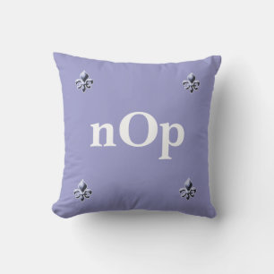 Create a Custom Throw Pillow with Fleur de Lis