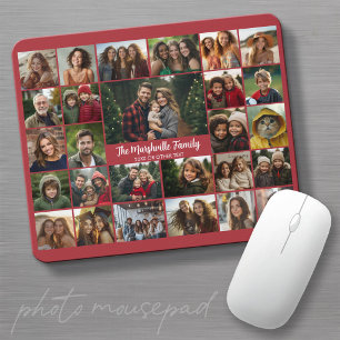 Create a Funky Photo Collage with 27 Photos Mouse Mat