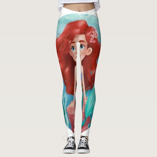 create a little mermaid legging (Front)