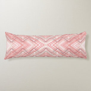 Create a Modern Backdrop with Pink and White Diamo Body Cushion