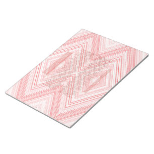Create a Modern Backdrop with Pink and White Diamo Notepad