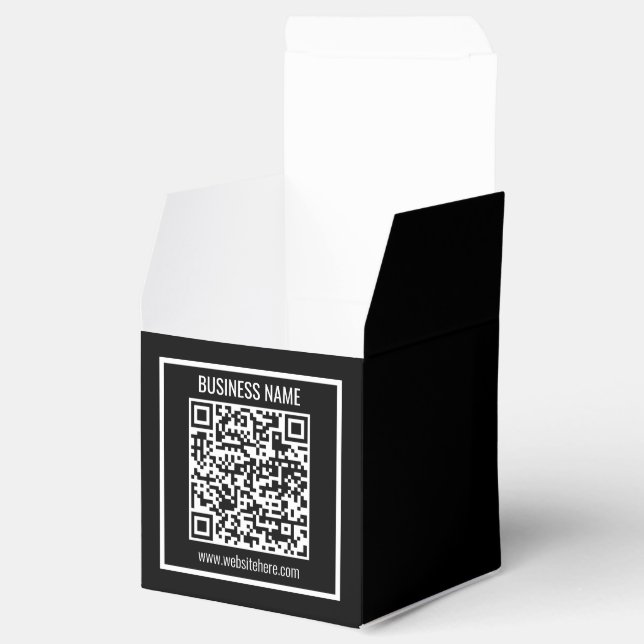 Create a Modern QR code Instantly  Favour Box (Opened)