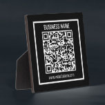 Create a Modern QR code Instantly  Plaque<br><div class="desc">Simply add your website’s URL to instantly create a QR code that’s scannable by a smart phones camera.</div>