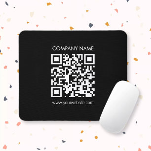 Create a QR code instantly Modern simple design Mouse Mat