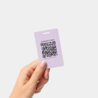 Create a QR Code | Pale Lavender Violet