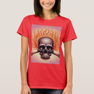 Create a rock and roll banner for a music event, w T-Shirt
