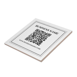 Create a Scannable QR code Black & White Tile