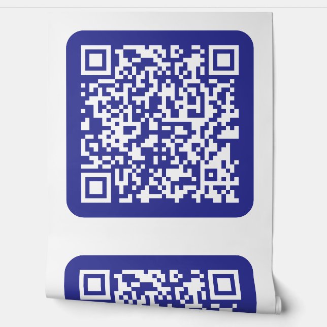 Create a Scannable QR code | Editable Dark Blue Wallpaper (Unrolling)