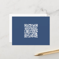 Create a Scannable QR Code | Faded Navy Blue 