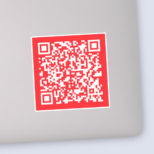 Create a Scannable Red (editable) QR code