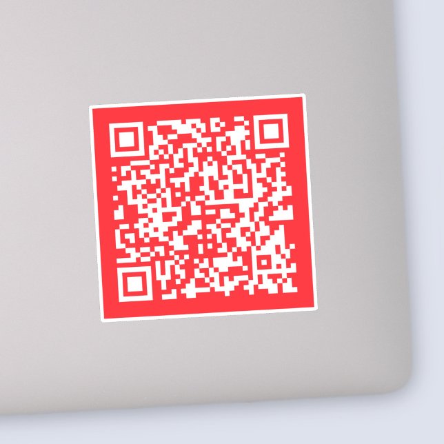 Create a Scannable Red (editable) QR code (Creator Uploaded)