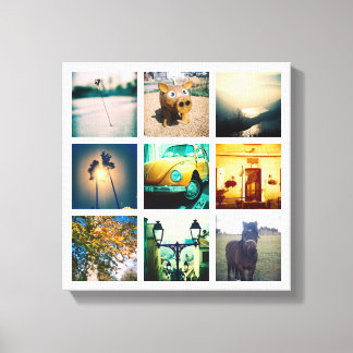 Create a unique and original instagram canvas print