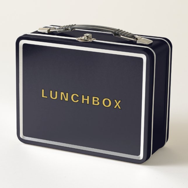 Create a Unique Lunchbox with Your Text (Front)