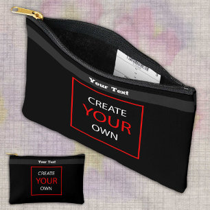 Create Accessory Pouch, personal case / Customise Pouch