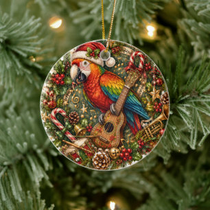 Create an adorable Christmas ornament illustration
