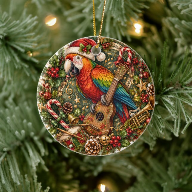 Create an adorable Christmas ornament illustration (Tree)