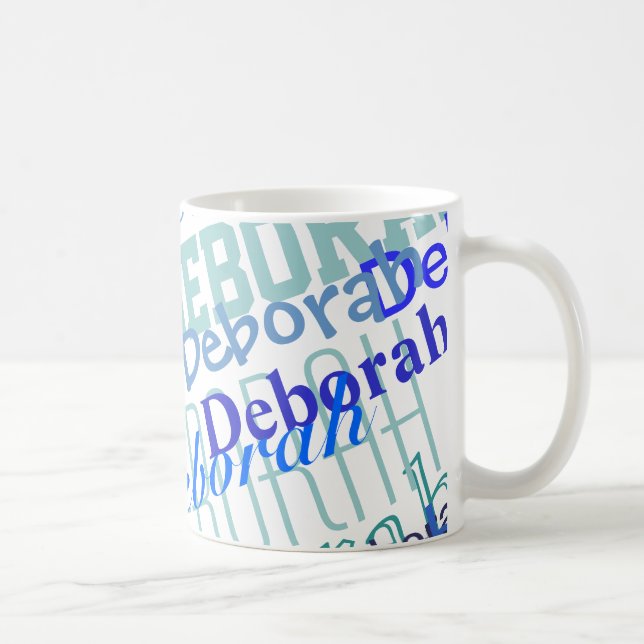 create an amazing name pattern coffee mug (Right)