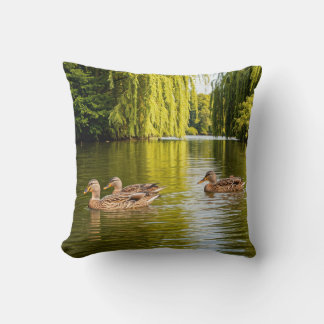 Create an image of a group of sea dock swimming( cushion