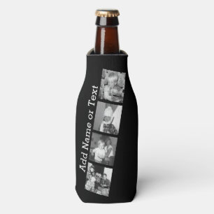 Create an Instagram Collage with 4 photos - black Bottle Cooler