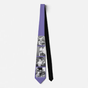 Create an Instagram Collage with 4 photos - Purple Tie