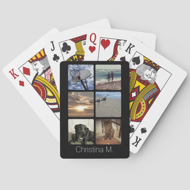 Create an Instagram Photo Playing Cards (Back)