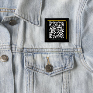 Create an Instantly Scannable Business QR code 15 Cm Square Badge