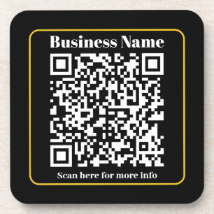 Create an Instantly Scannable Business QR code Coaster