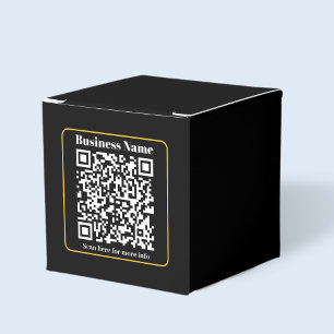 Create an Instantly Scannable Business QR code Favour Box