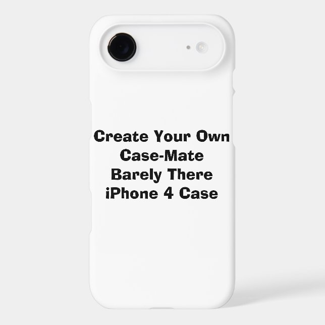 Create An  iPhone 4/4S  (Case-Mate) Case-Mate iPhone Case (Back)