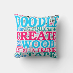 Create Art Throw Pillow