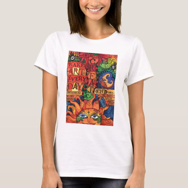 Create Art Tshirt for Artists (Front)