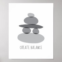 Create Balance Cairn Stones
