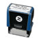 Create Blue self-inking stamp with name & address