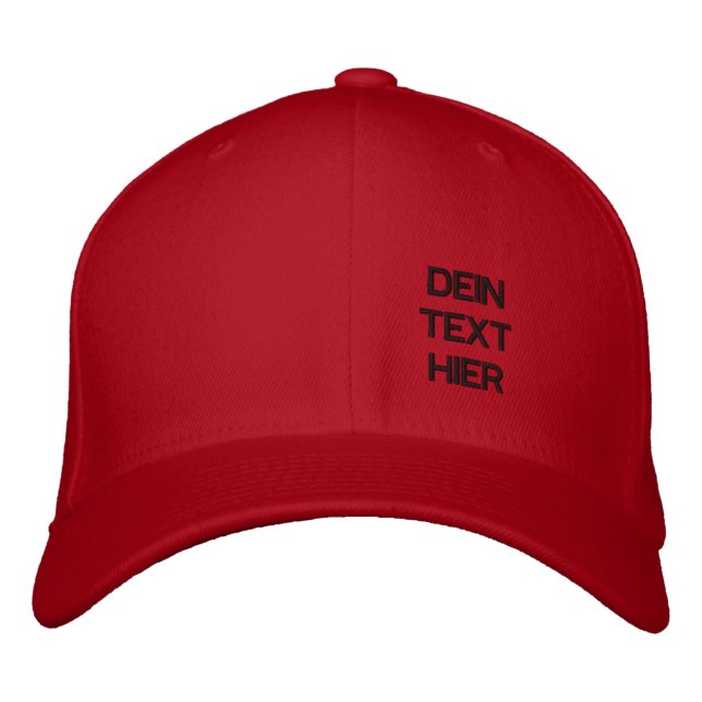 Create Cap with embroidery (Front)