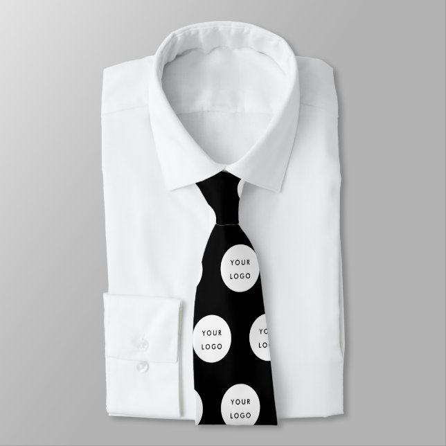 Create Company Logo Promotional Business Neck Tie (Tied)