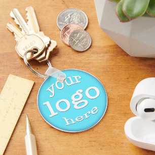 Create Custom Business Company Event Logo Office Key Ring