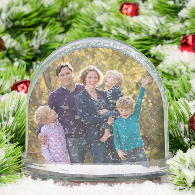 Create Custom Christmas Holidays Photo Snow Globe (Create Custom Christmas Holidays Photo Snow Globe)