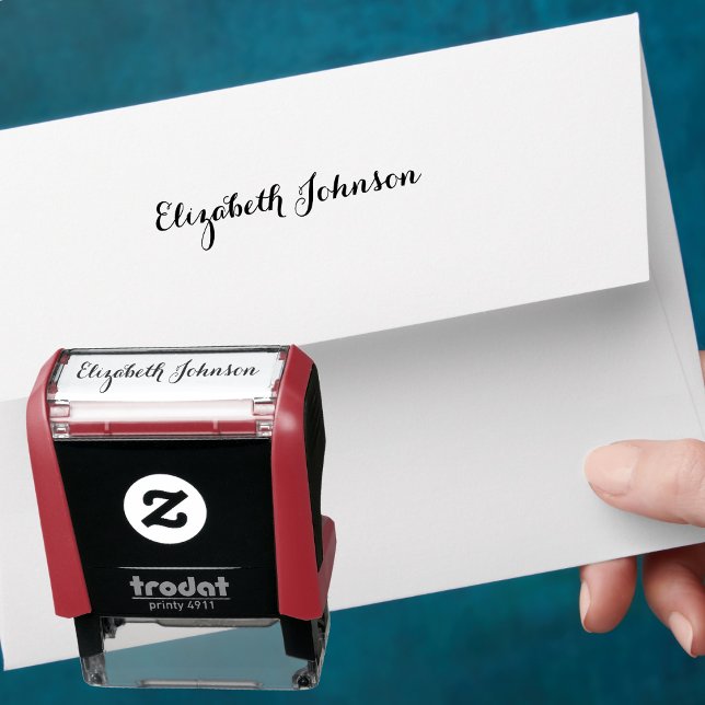Create Custom Personalised Elegant Signature Name Self-inking Stamp (Create Custom Personalized Elegant Signature Name Self-inking Stamp)