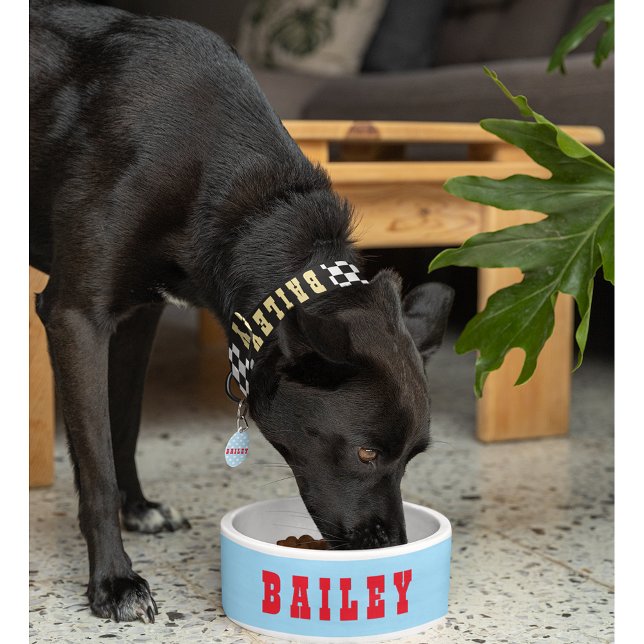 Create Custom Personalised Pet Dog Puppy Food Bowl (Create Custom Personalized Pet Dog Puppy Food Bowl)