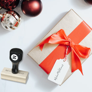 Create Custom Personalised Simple Signature Name Rubber Stamp