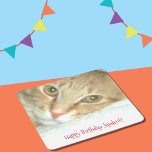 Create Custom Photo or Image Message Paper Coaster<br><div class="desc">Personalised Picture Party Supplies.</div>