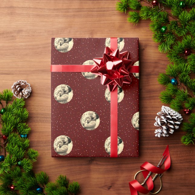 Create Custom Photo or Logo Christmas Wrapping Pap Wrapping Paper (Holiday Gift)