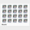 Create Custom Square Photo Stickers Sheet