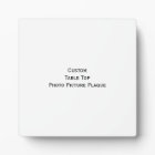 Create Custom Table Top Photo Picture Plaque Frame