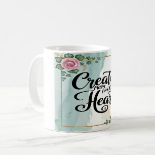 Create From The Heart option 3 Coffee Mug