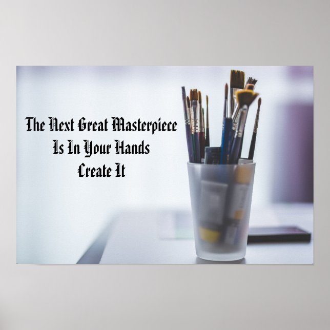 Create It Poster (Front)