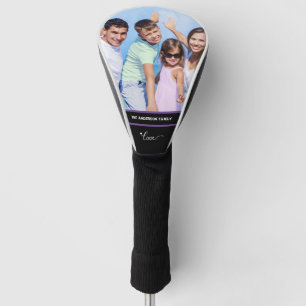 Create it yourself 1 Family Name & Photo  Golf Head Cover
